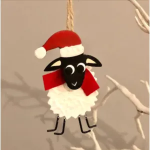 Shoeless Joe Small Sheep Hanging Decoration