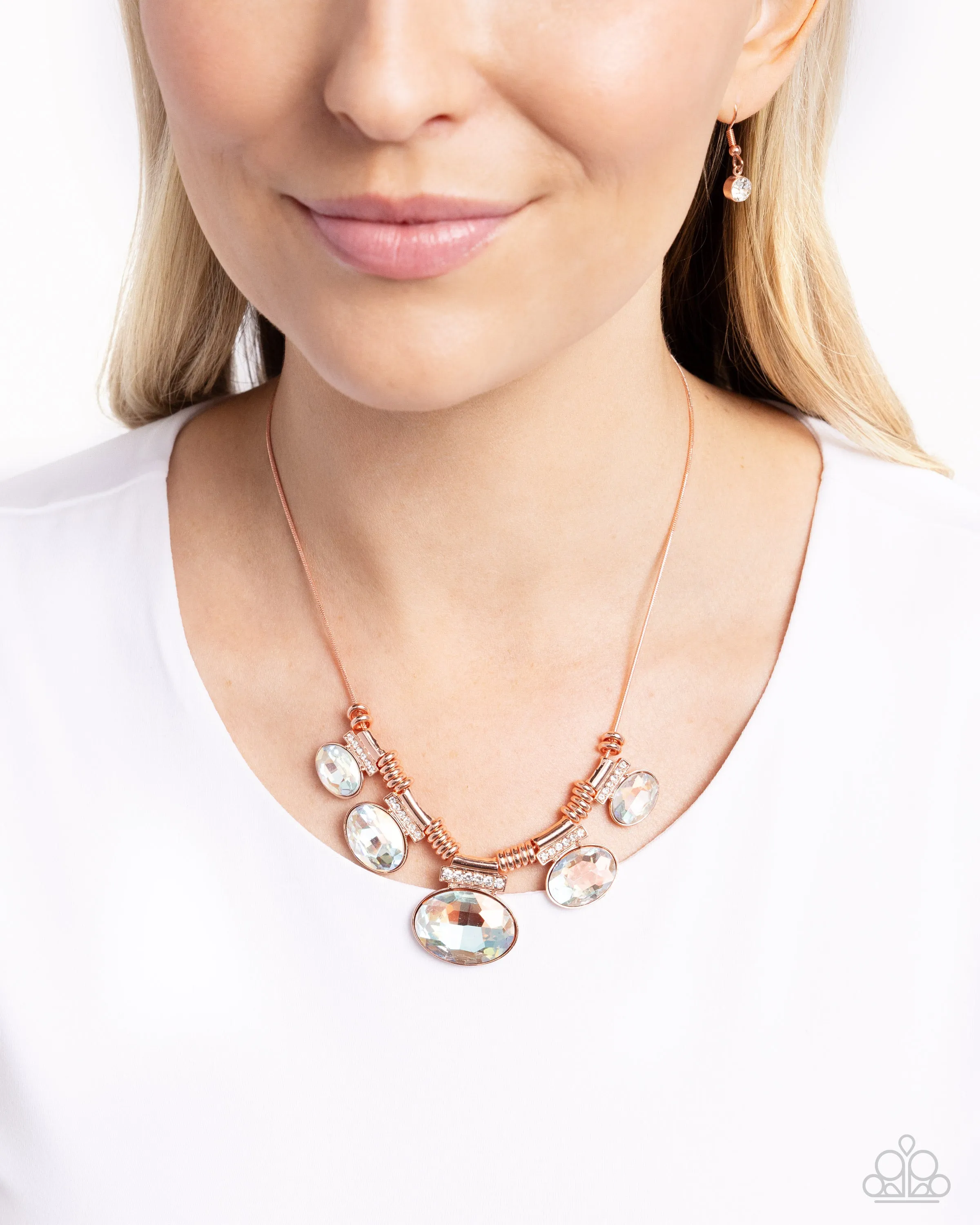 Socialite Status - Copper Necklace