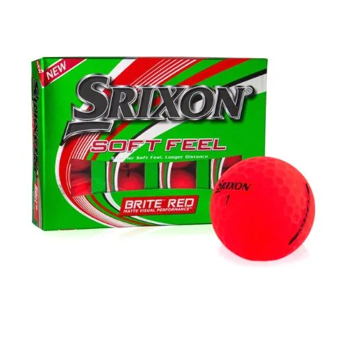 Srixon Soft Feel Brite Colored Golf Balls