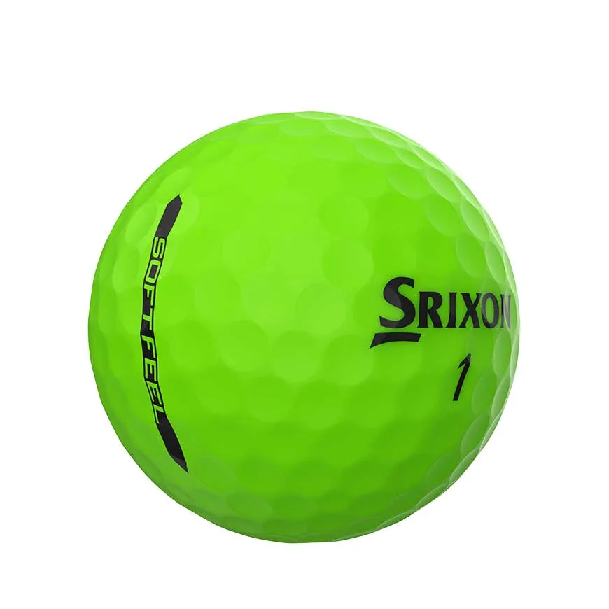 Srixon Soft Feel Brite Colored Golf Balls