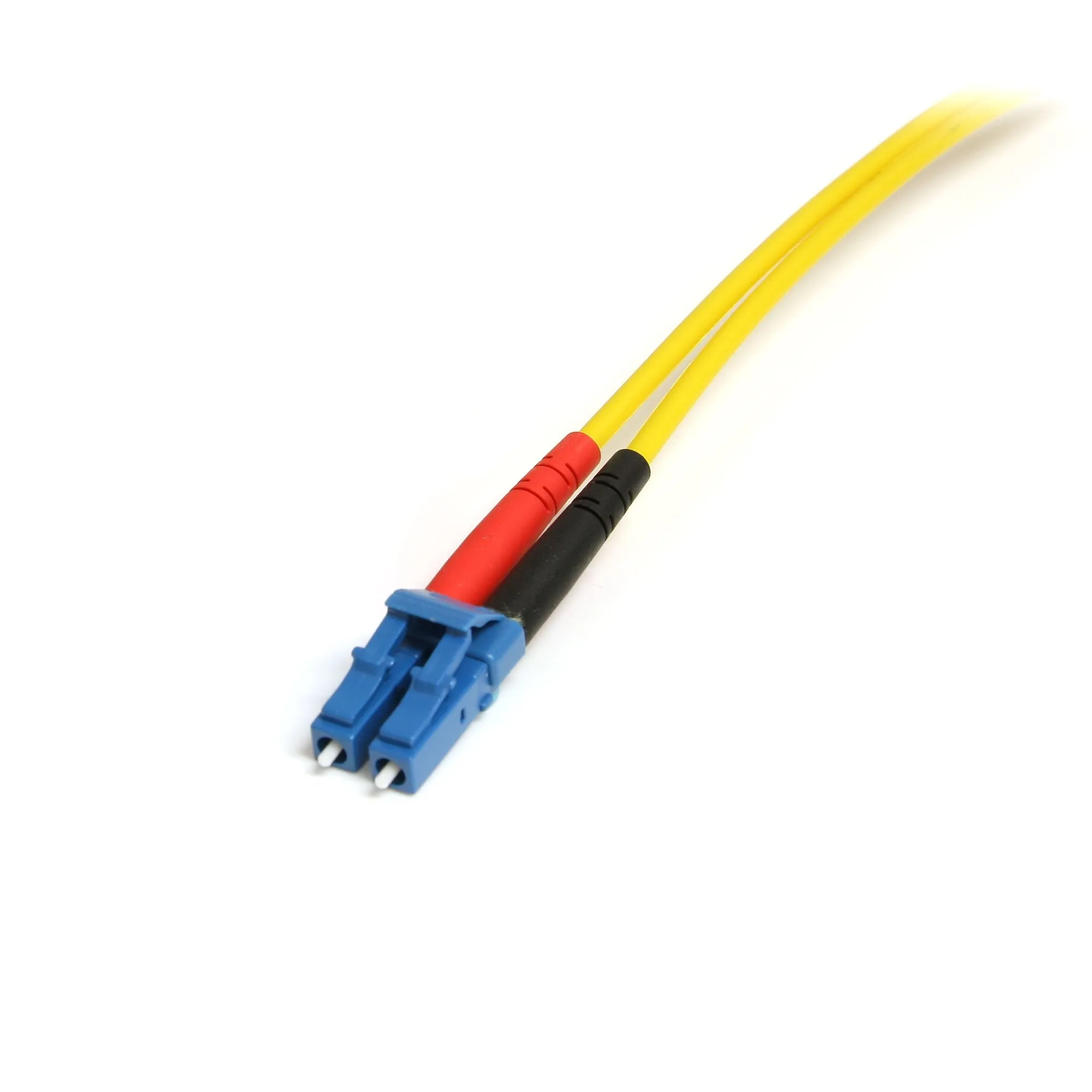 Startech.Com 1M Fiber Optic Cable - Single-Mode Duplex 9/125 - Lszh - Lc/Sc - Os1 - Lc To Sc Fiber Patch Cable (Smfiblcs