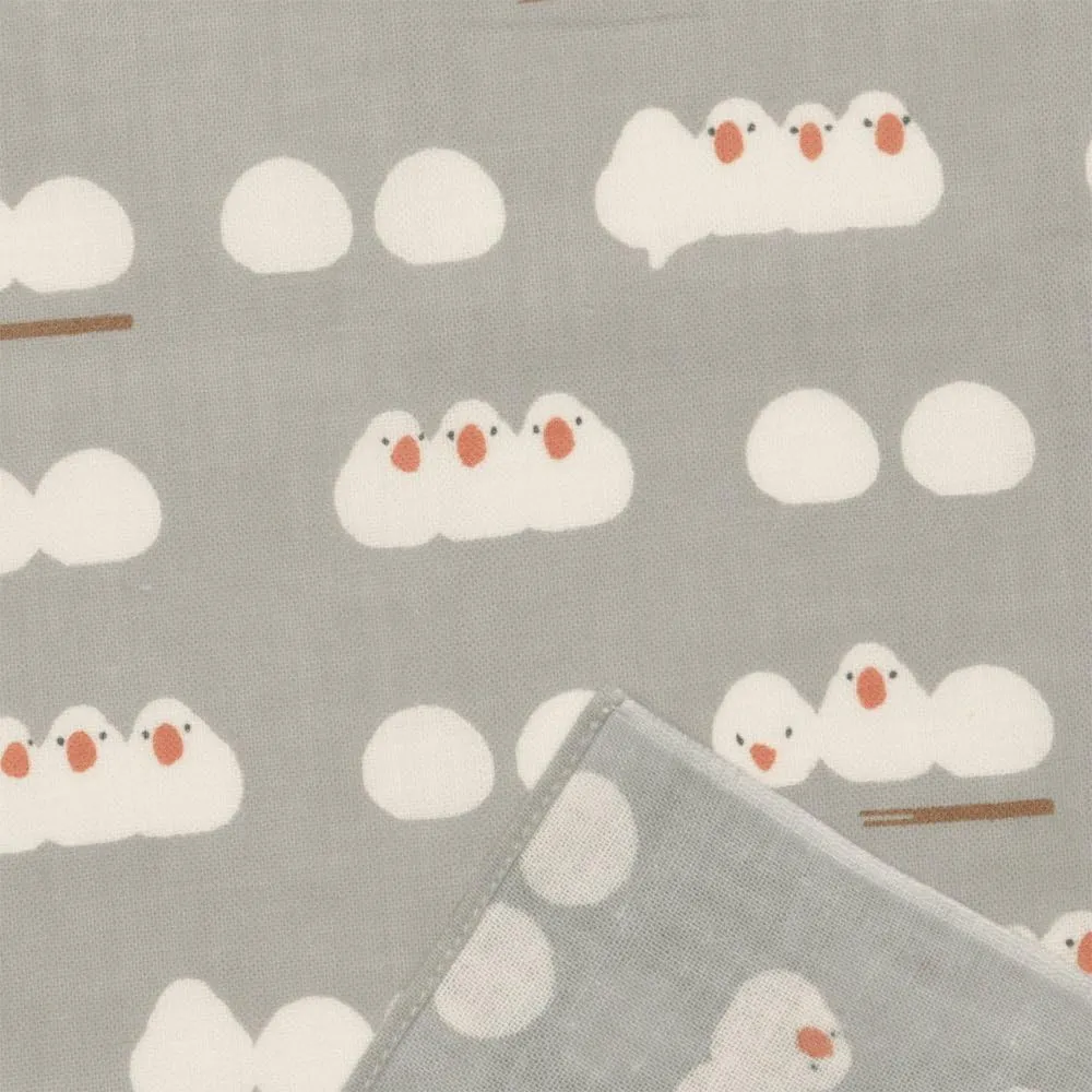 Tenugui Handkerchief - Java Sparrow