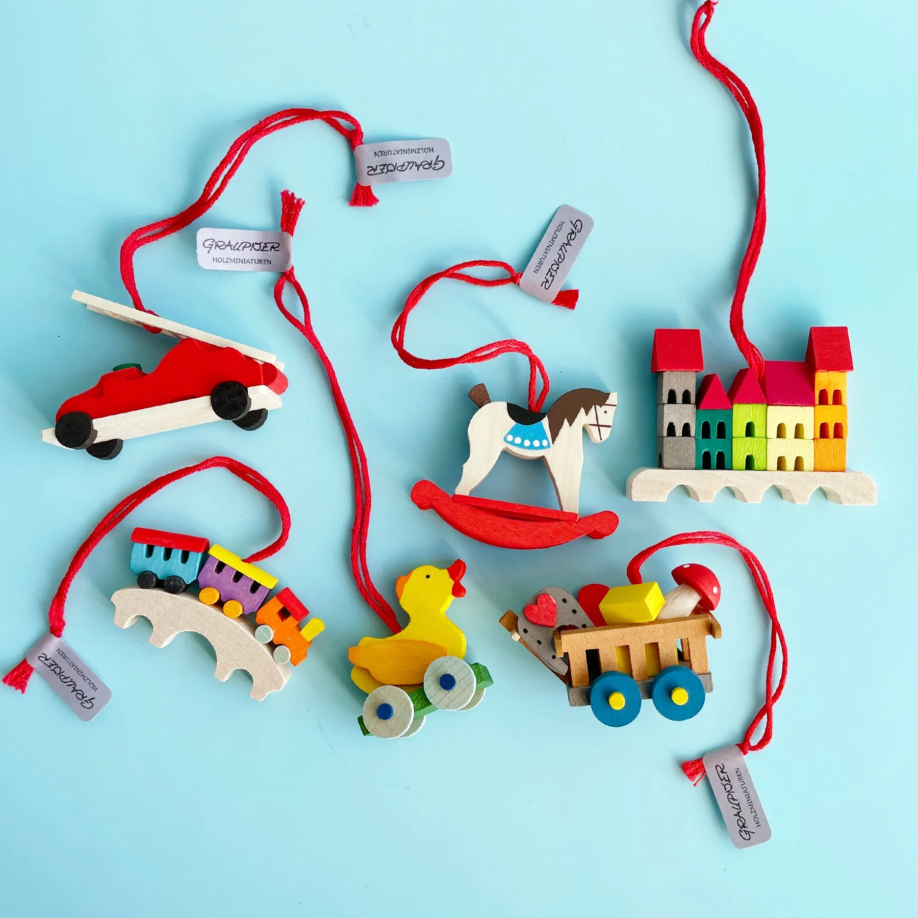 Toy Fire Engine Ornament