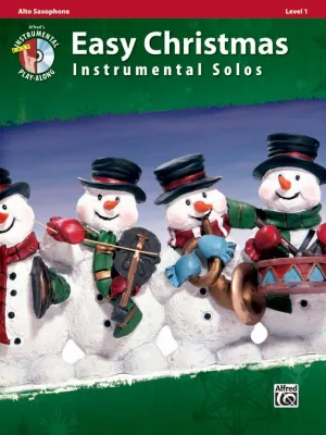 Various - Easy Christmas Instrumental Solos, Level 1 (w/CD) - Easy Alto Saxophone Solo