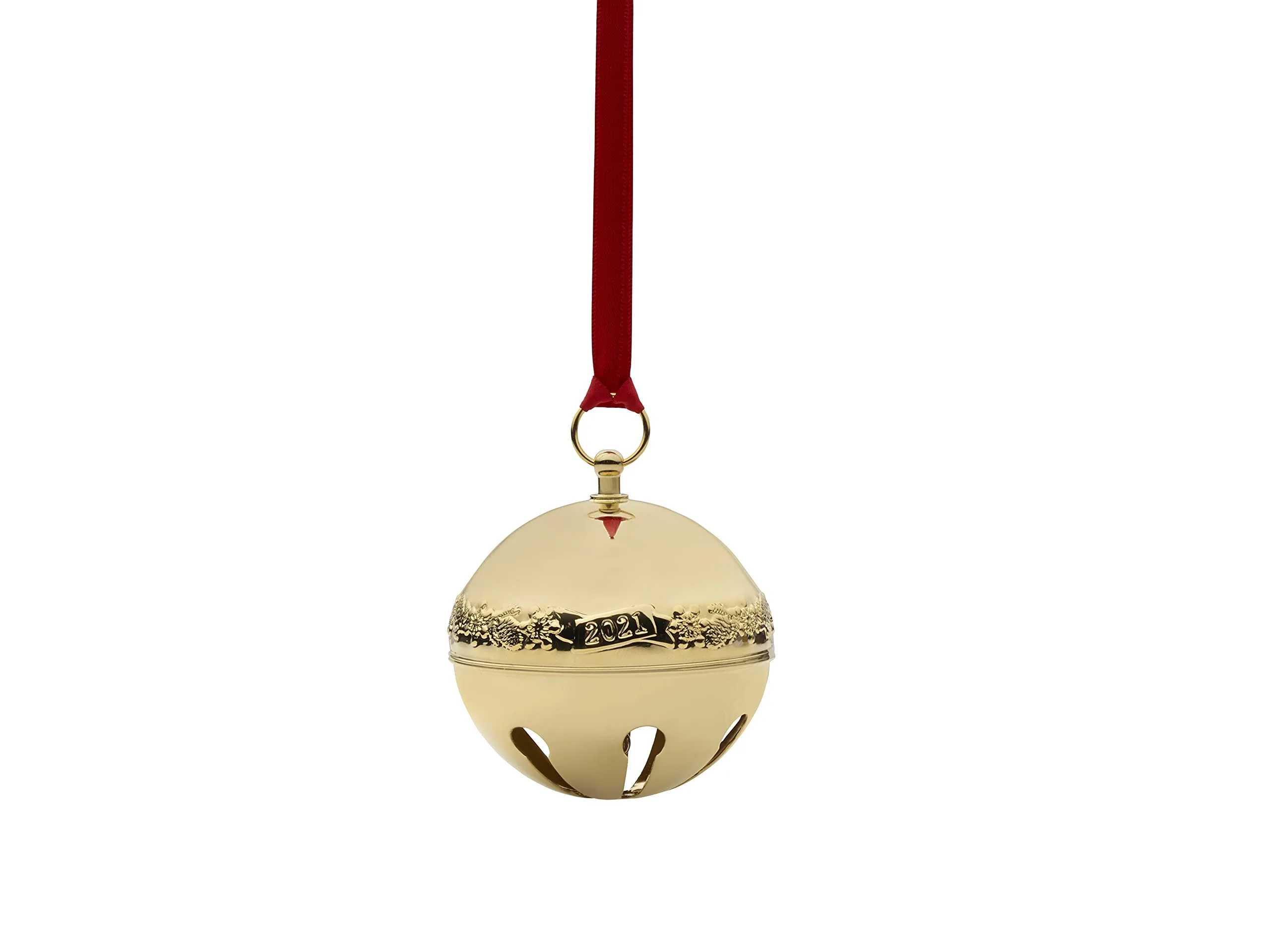 Wallace 2023 Silver Plated Sleigh Bell Ornament, 53rd Edition