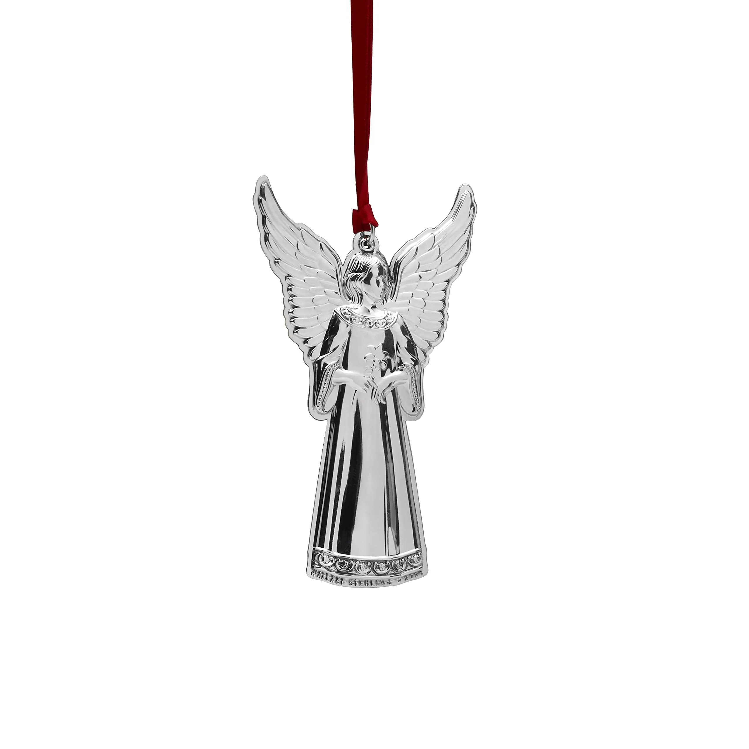 Wallace 2023 Silver Plated Sleigh Bell Ornament, 53rd Edition