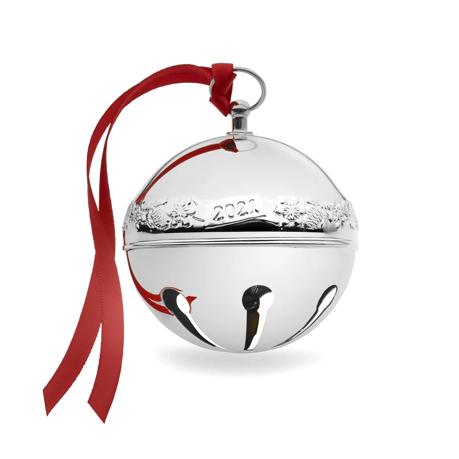 Wallace 2023 Silver Plated Sleigh Bell Ornament, 53rd Edition