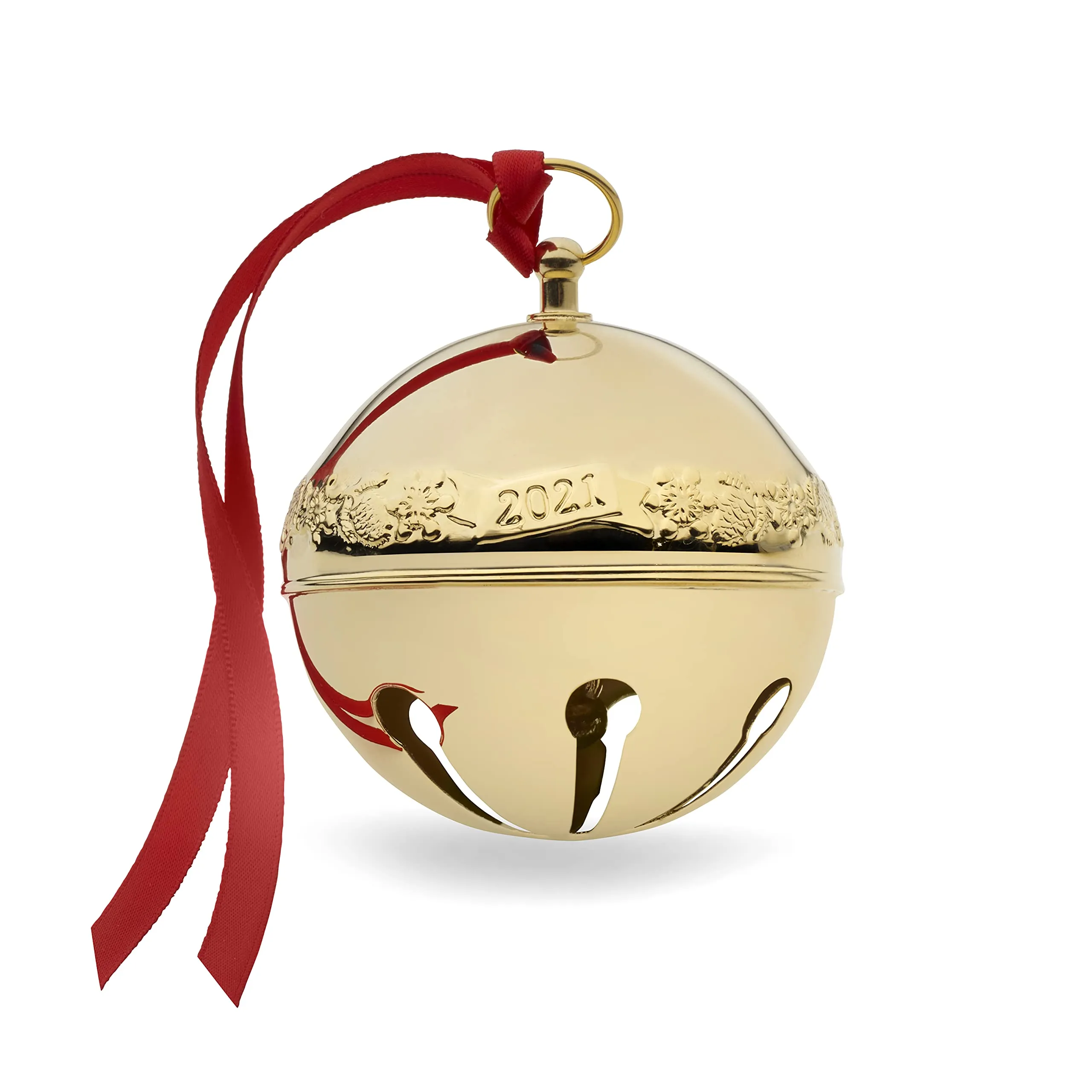 Wallace 2023 Silver Plated Sleigh Bell Ornament, 53rd Edition