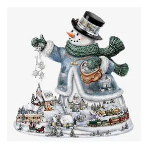 Xmas Snowman  5D DIY  Diamond Painting-30*30cm